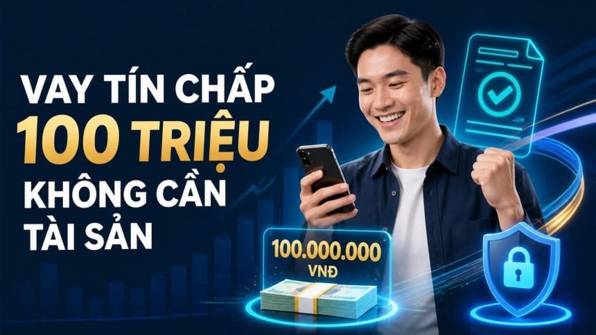 Vay tín chấp 100 triệu không cần tài sản